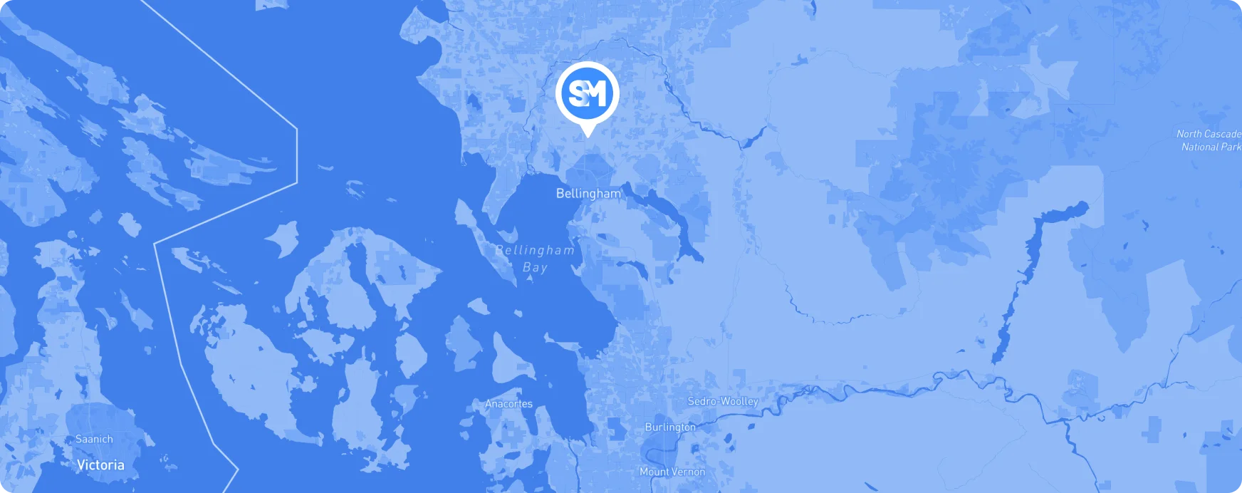 Map of ServiceMonster location